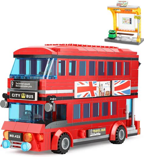 City London Bus Building Blocks Compatible With Lego