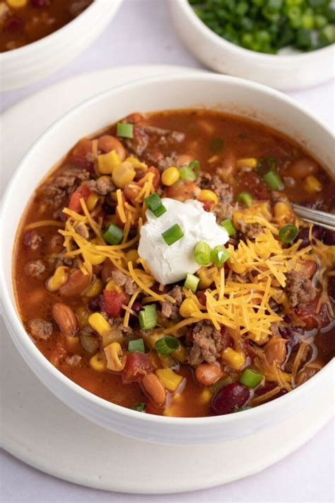 Easy Crockpot Taco Soup Recipe - Insanely Good