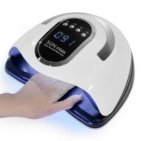 Lampe UV Sèche Ongles Lampe à Ongles avec 66 Perles de Lampe LED 180W