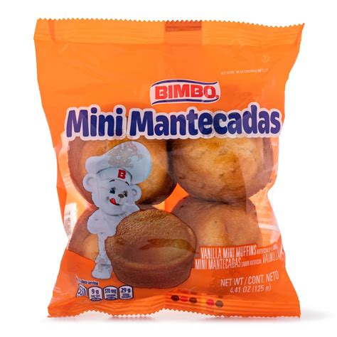 Weee Bimbo Mini Mantecadas Muffins 4ct