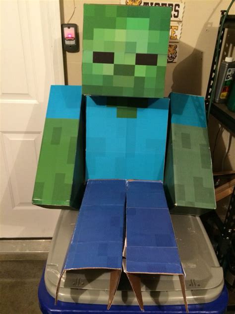 How To Make Minecraft Zombie Costume