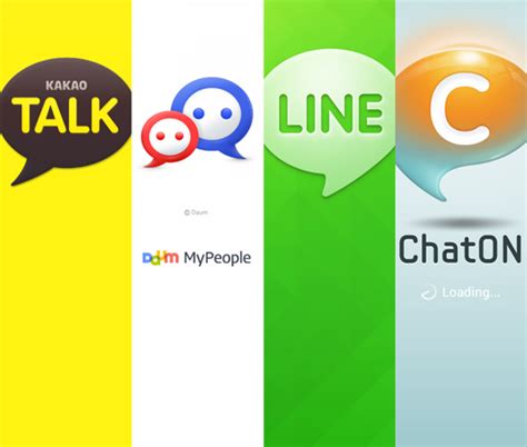 Free Text And Call Korean Apps Kakaotalk Naver Line Mypeople Chaton