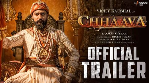 Chhava Official Trailer Vicky Kaushal Rashmika Mandanna Akshaye