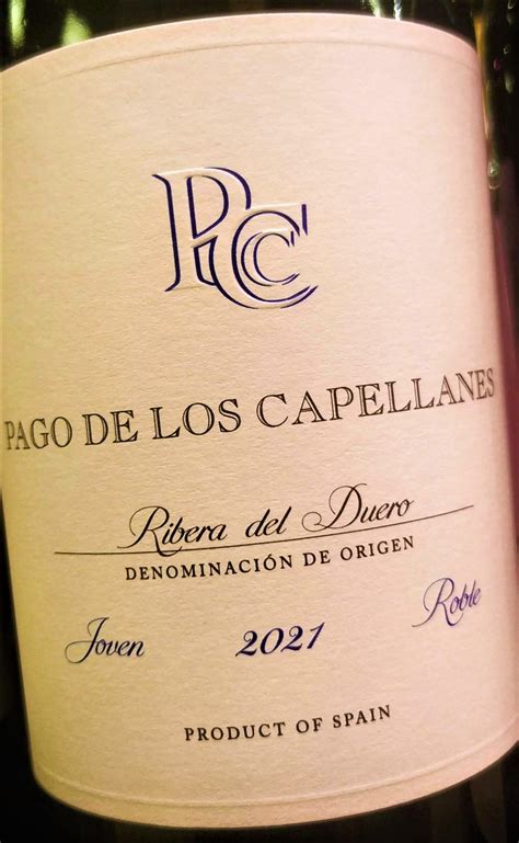 Pago De Los Capellanes Joven Roble 2021 Pago De Los Capellanes Sobrelias