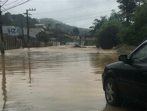 Pontos De Alagamento Veja As Ruas Afetadas Pelas Fortes Chuvas Em Brusque