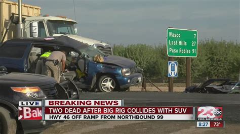 Two Killed In Crash Along Hwy 46 Youtube