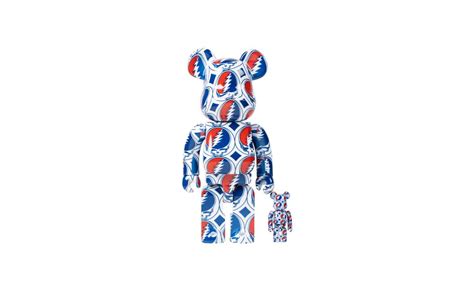 Medicom Toy Grateful Dead Steal Your Face Bearbrick 100 And 400