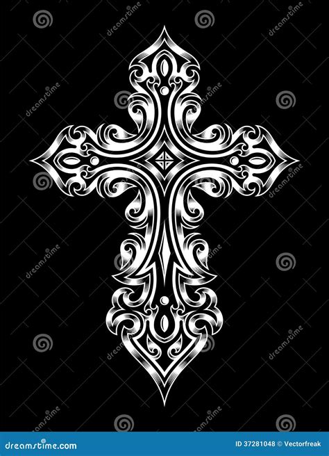 Gothic Cross Royalty Free Stock Photos Image 37281048