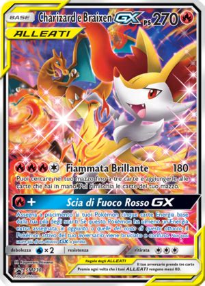 Charizard E Braixen Gx Eclissi Cosmica Pok Mon Central Wiki