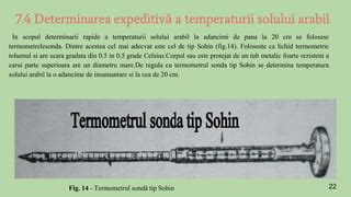 Instrumente utilizate în determinarea temperaturii aerului și solului