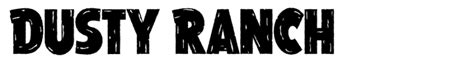 Dusty Ranch Font Vectordad