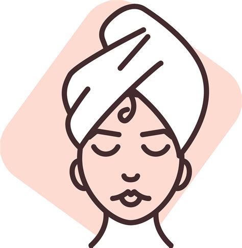 beauty face care icon vector  white background  vector art