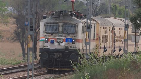 Super Express Ranikhet Train Wap With Icf And Other Lhb Exp Trains