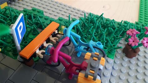 Bau Einer Lego Stadt Teil 11 Der Fahrradparkplatz YouTube