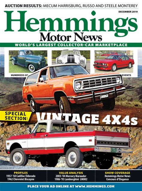 Hemmings Motor News Magazine - DiscountMags.com