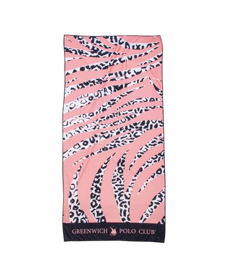 GREENWICH POLO CLUB ΠΕΤΣΕΤΑ ΘΑΛΑΣΣΗΣ 80Χ170 3806 NUDE ΛΕΥΚΟ ΜΑΥΡΟ
