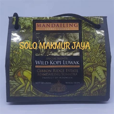 Mandailing Wild Kopi Luwak G Lazada Indonesia