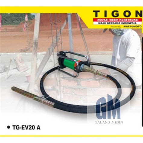 Jual TIGON Electric Vibrator TG EV 20 A Mesin Pemadat Tanah Cor Beton