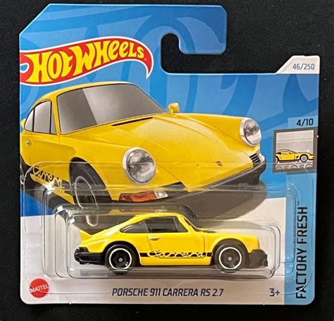 Hot Wheels Porsche Carrera Rs Neu Und Originalverpackt In R Mlang F R Chf