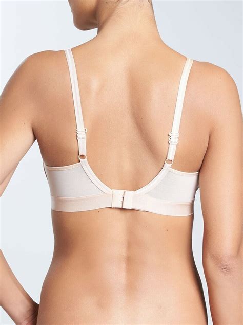 Chantelle 1292 Aeria Spacer Wirefree Bra Sz L Nude EBay