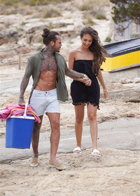 MEGAN MCKENNA In Bikini Having A Picnic On The Beach In Ibiza