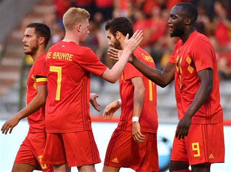 World Cup 2018 Belgium Set To Rest TEN Players Against England