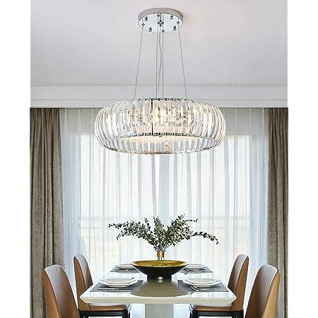 Citra Ring Cross Design Crystal Led Chandelier Hanging Suspension