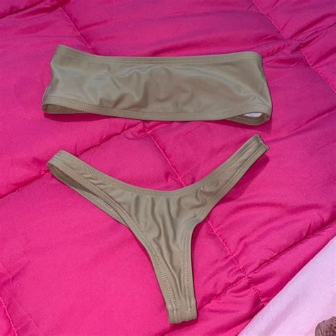 Fashion Nova Swim Fashion Nova Nude Bikini Set Poshmark