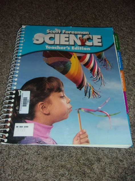 Scott Foresman Science 1st Grade 1 Teacher S Edition 2000 Ebay