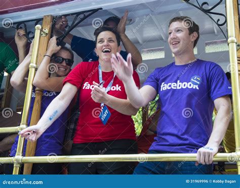 Facebook In San Francisco Gay Pride Editorial Photo Image Of Pride