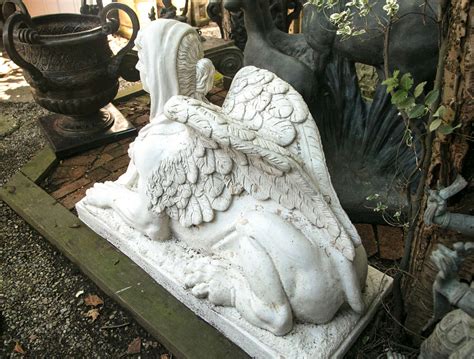 Pair of Winged Sphinx at 1stDibs