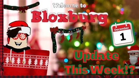 Bloxburg Christmas Update Release Date YouTube