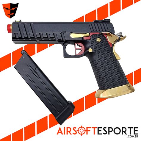 Pistola De Airsoft Gbb Armorer Works Hi Capa Hx Airsoftesporte