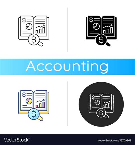 Ledger icon Royalty Free Vector Image - VectorStock