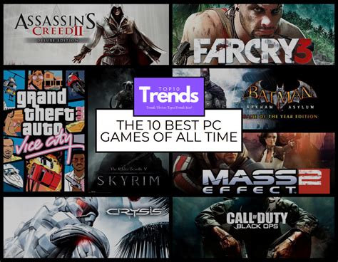 The 10 Best Pc Games Of All Time