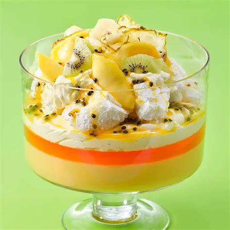 Tropical Pavlova Trifle | Easy Trifle Recipe by Aeroplane Jelly ...