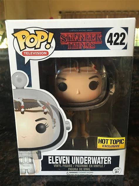 Stranger Things Underwater Eleven Funko Pop Hot Topic Exclusive