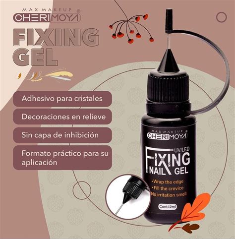 Fixing Gel Cherimoya Pegamento Para Cristales Fi Lady Shopping