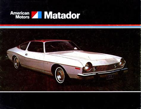 1974 Amc Matador Auto Vintage Publicité