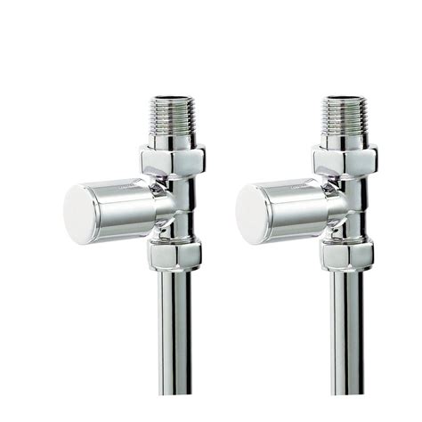 Minimalist Straight Radiator Valves For Radiators