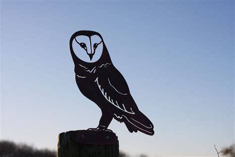 Barn Owl Fence Topper - Ornamental Classics