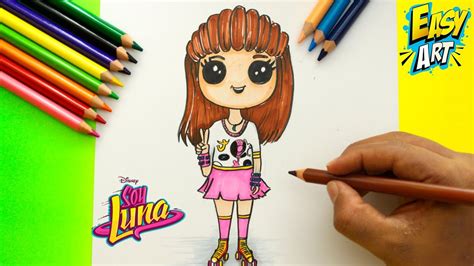 Soy Luna Karol Sevilla Estilo Cute Como Dibujar A Luna Dibujos