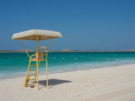 Premium Photo Corniche And Beach Of Abu Dhabi