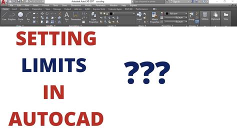 HOW TO SET LIMITS IN AUTOCAD YouTube