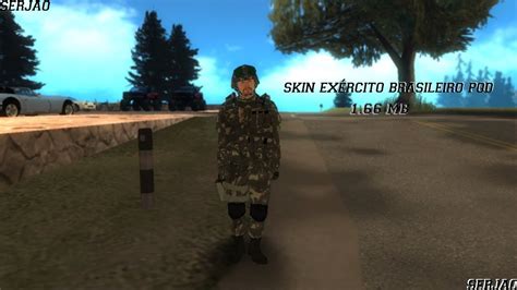 Mta San Skin Ex Rcito Brasileiro Pqd Paraquedista By Serj Omodder