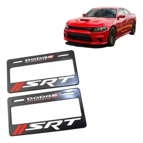 Porta Placas Srt Dodge Challenger Charger Solo Numeros Visib Meses