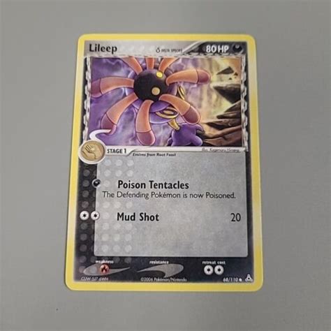 Lileep Delta Species Ex Holon Phantoms Pokemon Tcg Regular