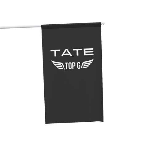 Andrew Tate Top G Flag Top G Tate Man College Dorm Room Etsy