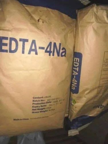 EDTA Tetrasodium EDTA 4na Technical Grade Purity 99 At Rs 288 Kg