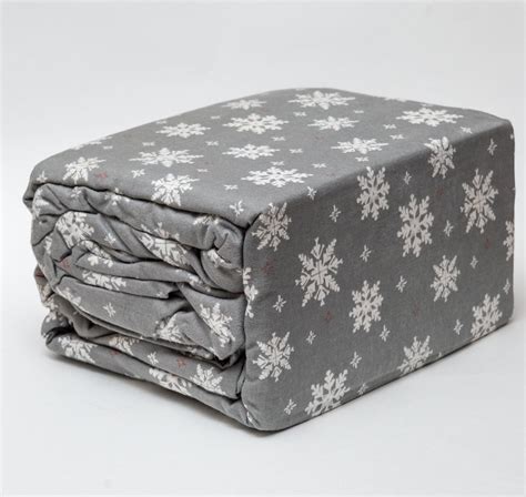 Flannel Sheets Queen Size 4 Piece Queen Flannel Sheet Set White Snow